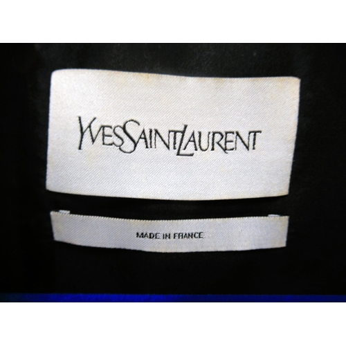 86 - Yves St. Laurent, ladies short double breasted jacket