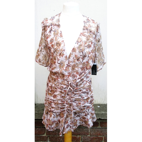 90 - Veronica Beard, Dakota dress, colour ' blush multi ', size 12, unworn with original tags