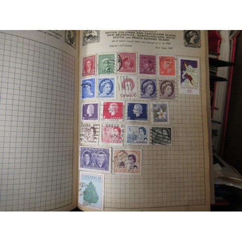 253 - Eleven albums containing a collection of mainly Elizabeth II Great Britain stamps, together with a q... 