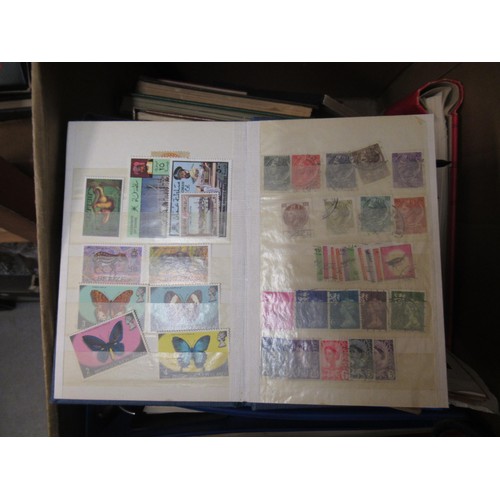 253 - Eleven albums containing a collection of mainly Elizabeth II Great Britain stamps, together with a q... 