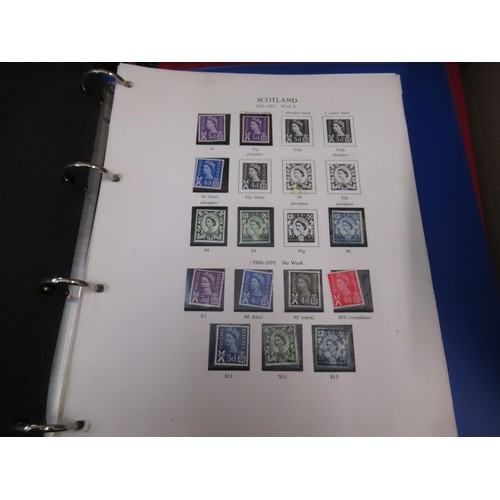 253 - Eleven albums containing a collection of mainly Elizabeth II Great Britain stamps, together with a q... 