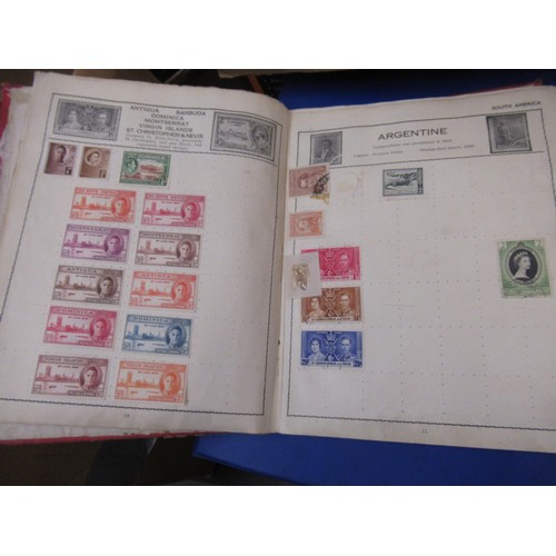 253 - Eleven albums containing a collection of mainly Elizabeth II Great Britain stamps, together with a q... 