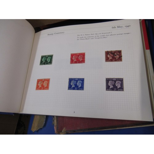 253 - Eleven albums containing a collection of mainly Elizabeth II Great Britain stamps, together with a q... 