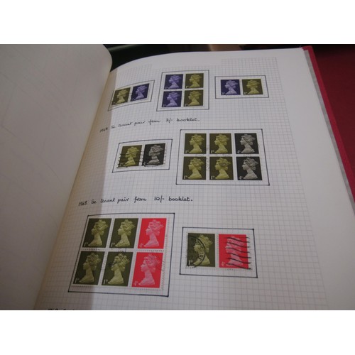 253 - Eleven albums containing a collection of mainly Elizabeth II Great Britain stamps, together with a q... 