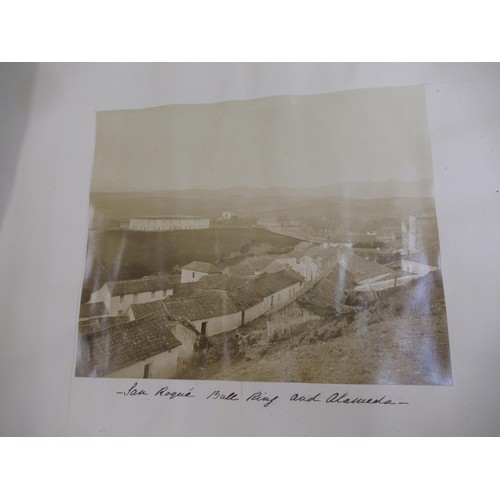 287 - Large 19th Century scrapbook inscribed to the front cover ' George E.J. Cartwright, 83rd Regiment ' ... 