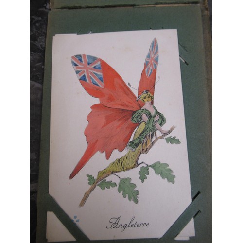 329 - Small box containing a quantity of various albums of cigarette cards including John Player & Sons Fi... 