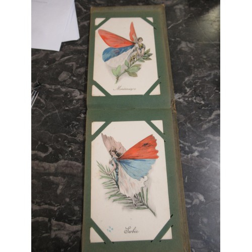 329 - Small box containing a quantity of various albums of cigarette cards including John Player & Sons Fi... 