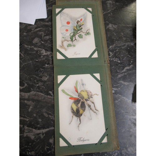 329 - Small box containing a quantity of various albums of cigarette cards including John Player & Sons Fi... 