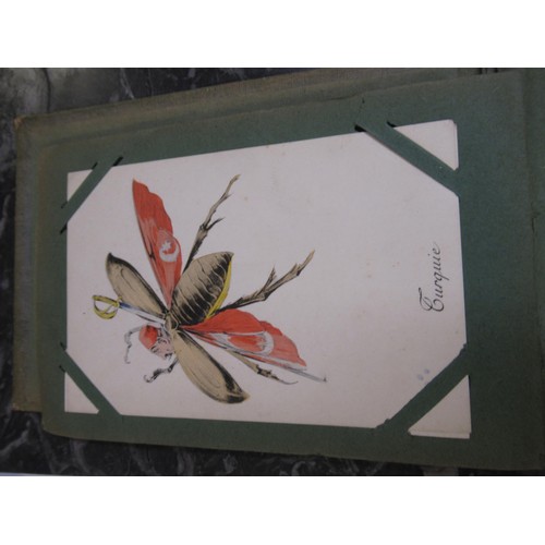 329 - Small box containing a quantity of various albums of cigarette cards including John Player & Sons Fi... 