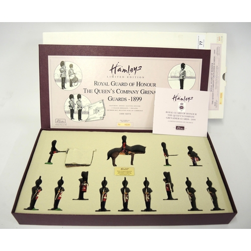 77 - Britain's Limited Edition figure set, ' The Queen's Company Grenadier Guards 1899 '