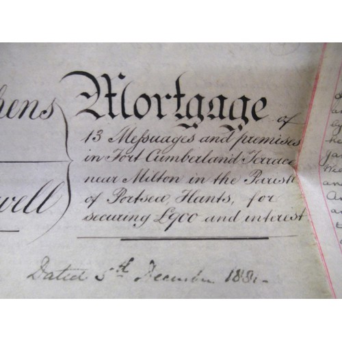 79 - Three 19th Century indentures