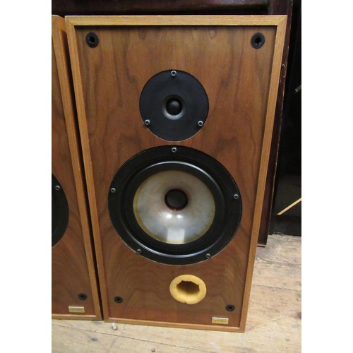 288 - Pair of Spendor SPII speakers on iron stands