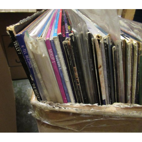 329 - Collection of long playing vinyl records, including Led Zeppelin, The Beatles, The Who and Mike Oldf... 