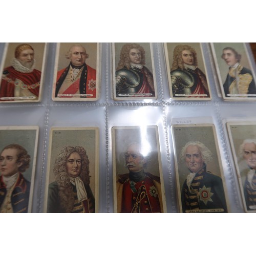 254 - Two albums containing a collection of various scarce cigarette cards in mixed condition and an album... 