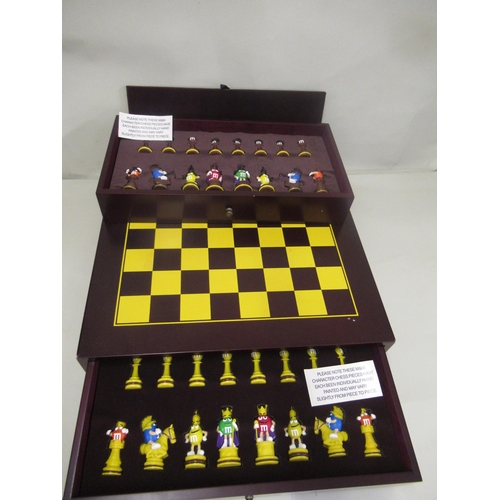 169 - M&M composite chess set