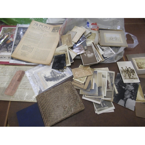 191 - Quantity of various early British photographs and a quantity of German related ephemera including WW... 