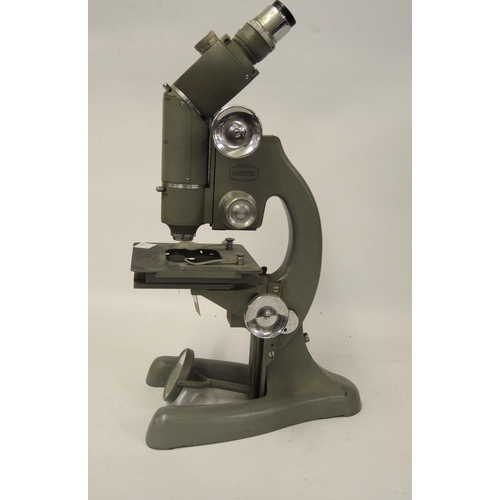 271 - Beck model 3228 binocular microscope