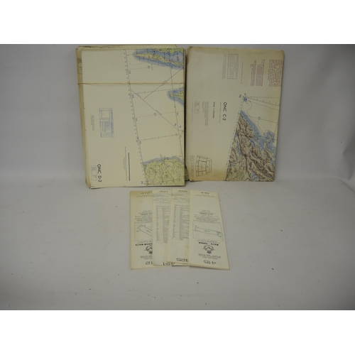 282 - Quantity of 1960's /70's RAF and United States Airforce navigation charts