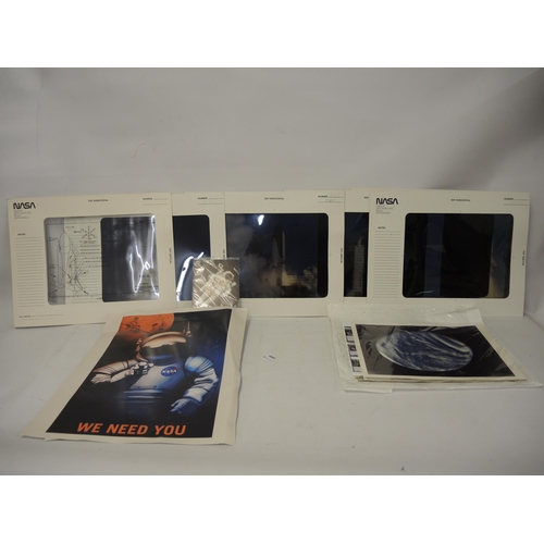 322 - Quantity of NASA related photographs and transparencies