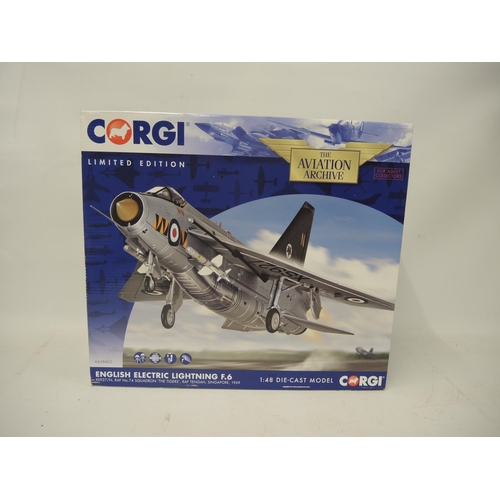 390 - Corgi ' The Aviation Archive ' boxed model Lightning F6