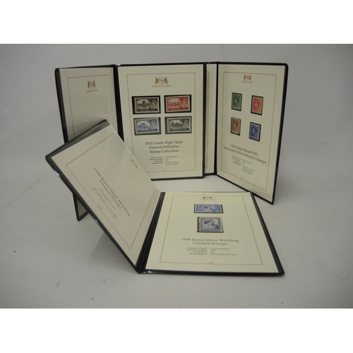 394 - United Kingdom Wilding series unmounted mint stamp collection, in a presentation folder, 1948 Royal ... 