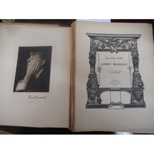 429 - Early work of Aubrey Beardsley with a proprietary note by H. C. Marillier, printed by John Lane, The... 