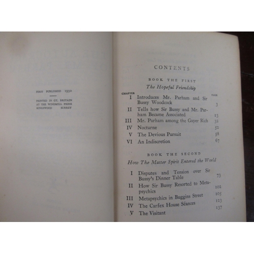 439 - H.G. Wells, First Edition, ' The Autocracy of Mr Parham ', published 1930 by William Heinemann Limit... 