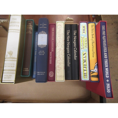 441 - Four boxes containing a large quantity of Folio Society volumes (mainly with slip cases)