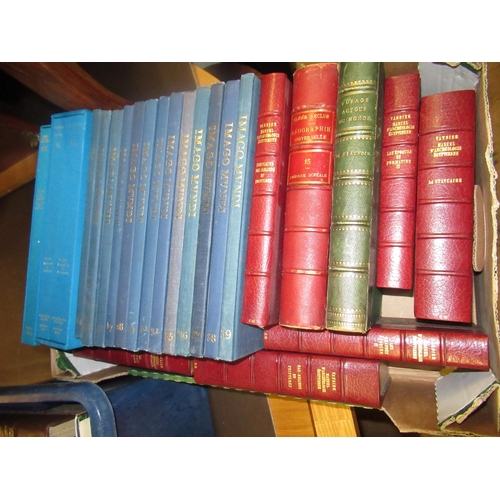 449 - Large collection of various books, mainly travel, Egyptology, cartography and Pacific exploration (s... 