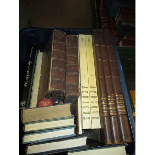 449 - Large collection of various books, mainly travel, Egyptology, cartography and Pacific exploration (s... 