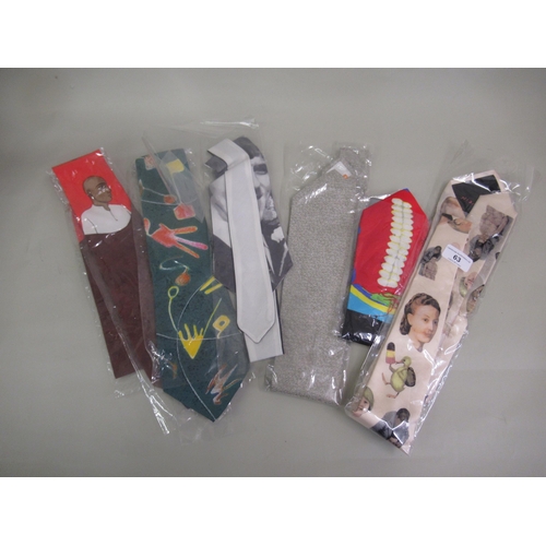 Small collection of ' Culturalties ' silk neck ties
