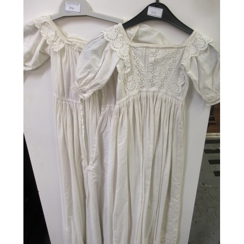 64 - Six various Victorian and early 20th Century Christening gowns