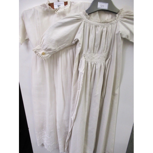 64 - Six various Victorian and early 20th Century Christening gowns