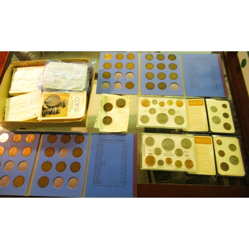 886 - Quantity of various pre-decimal, mainly British Georgian, Victorian and Edwardian coinage including ... 