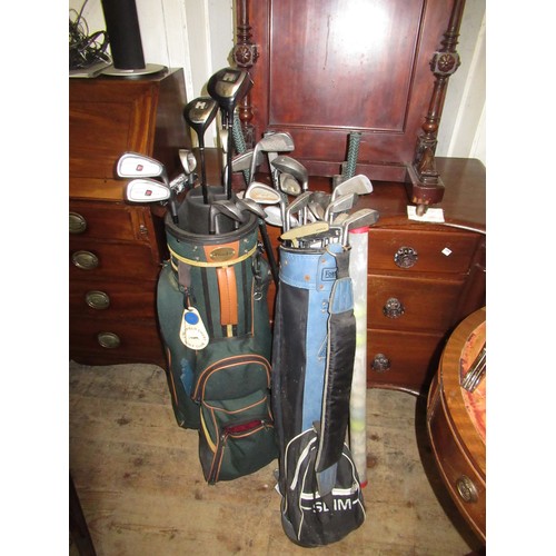 188A - Quantity of 20th Century golf clubs including Hippo, Ultralite XL, Rogue 300R, Series etc.