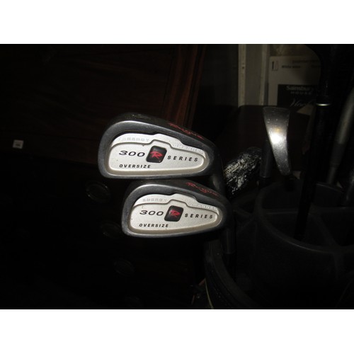 188A - Quantity of 20th Century golf clubs including Hippo, Ultralite XL, Rogue 300R, Series etc.