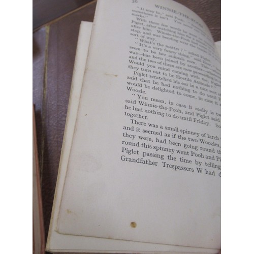 434 - A.A. Milne, ' Winnie the Pooh ', First Edition 1926, together with ' Now We Are Six ', First Edition... 