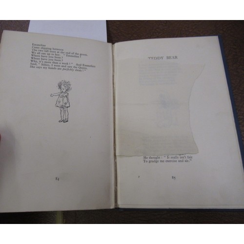 436 - A.A. Milne, one volume ' Winnie the Pooh ', fourth edition, with dust jacket, together with two copi... 