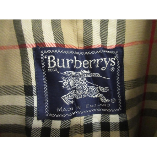25 - Burberrys' ladies trench coat (no size label)