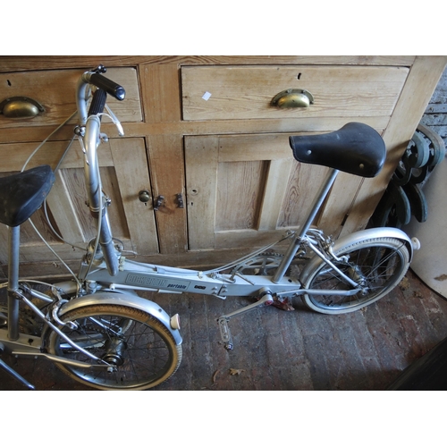 274 - Two Bickerton portable folding bicycles