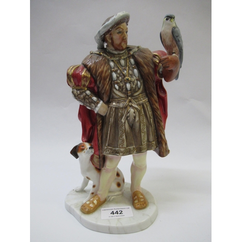 442 - Royal Doulton figure ' Henry VIII ', HN3350 Limited Edition No. 405