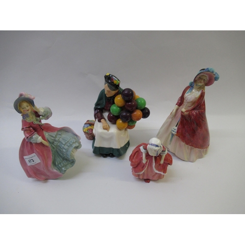 473 - Four various Royal Doulton figures