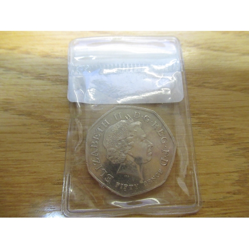 620C - Rare Kew Gardens Gardens 2009 50p coin (circulated)