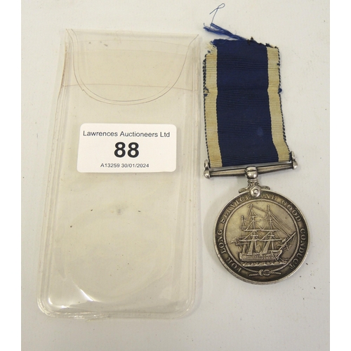 88 - King George V Naval Long Service and Good Conduct medal to CH 21979 F.H. Whitcombe.MNE.RM.