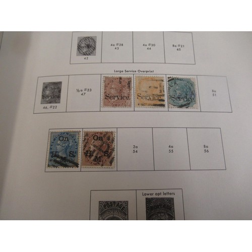 188 - Large stamp album containing a collection of India and its states