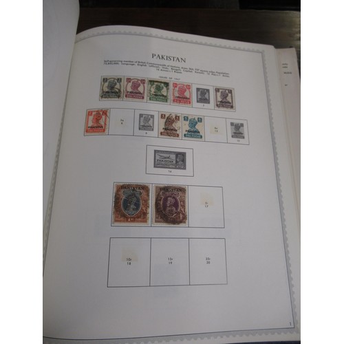 188 - Large stamp album containing a collection of India and its states