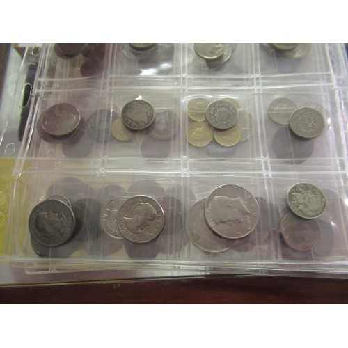 668 - Quantity of miscellaneous World coins in folder pages, cases and loose