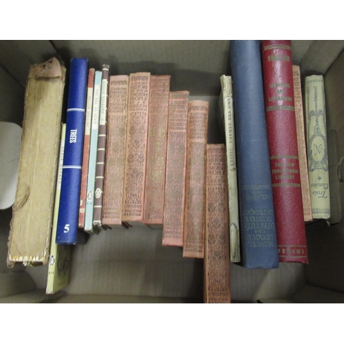 350 - Quantity of various books, including Holy Bibles, Tintin and Charles Dickens