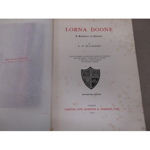 357B - One volume, ' Lorna Doone ', Dulverton edition, 1910