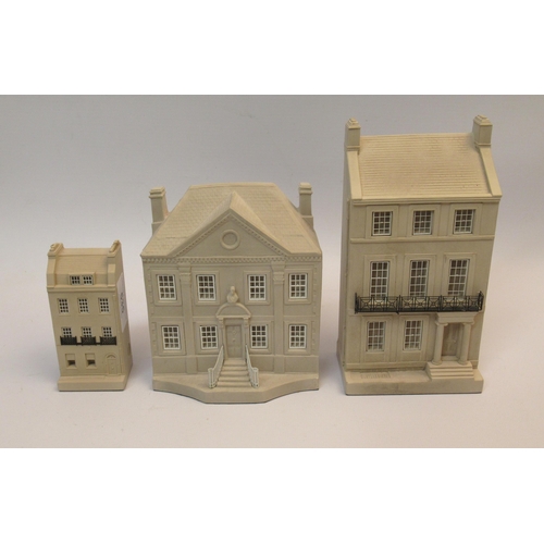 535 - Timothy Richards, group of three small architectural models, ' Rutland Square, Edinburgh ', ' Charle... 